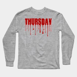 Thursday Shark Week Halloween Costume Long Sleeve T-Shirt